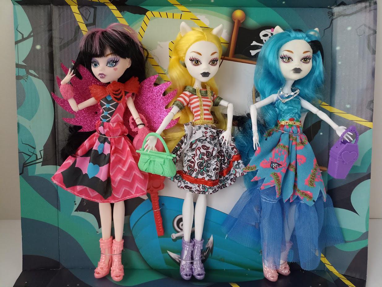 Кукла монстр клуб 3 шт. (15-6 SL14)