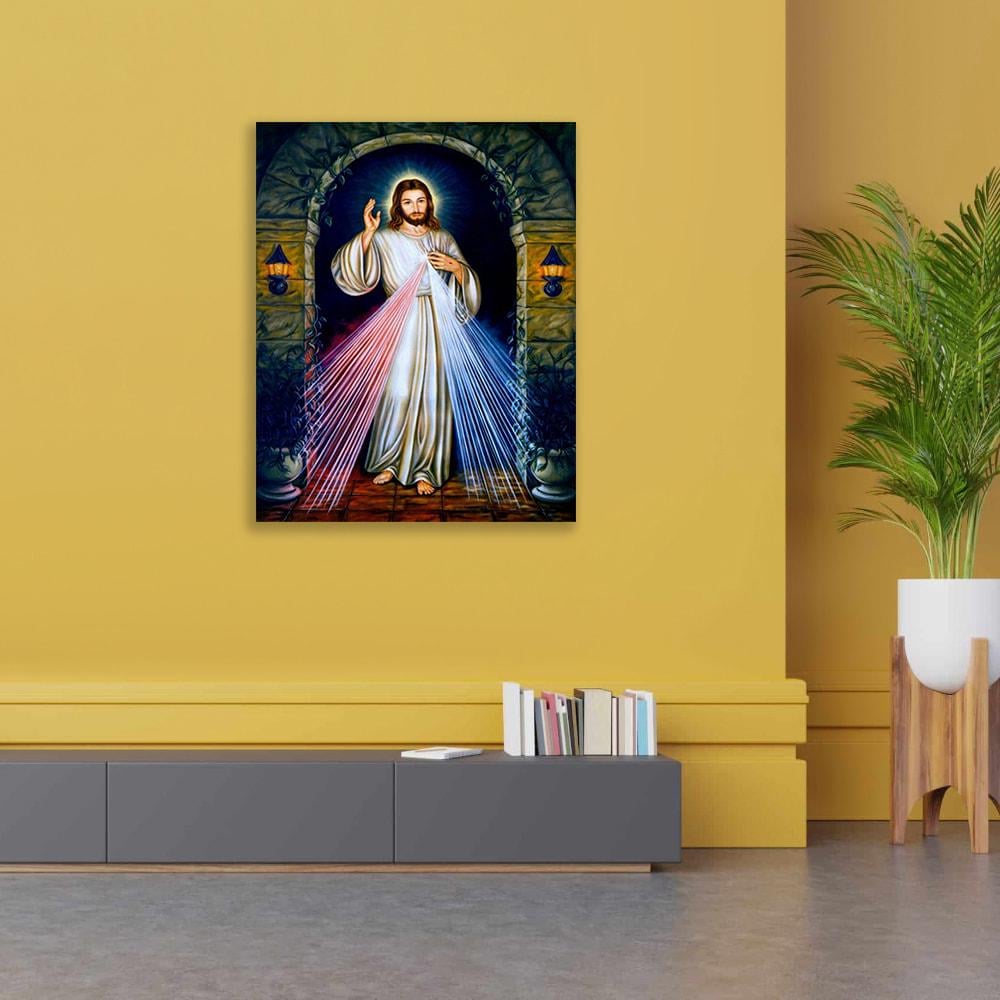 Алмазна мозаїка SHLab Боже Милосердя DIY-SP096 вишивка камінням повна викладка 40x50 см (30976) - фото 2 Алмазна мозаїка SHLab Боже Милосердя DIY-SP096 вишивка камінням повна викладка 40x50 см (30976) - фото 2