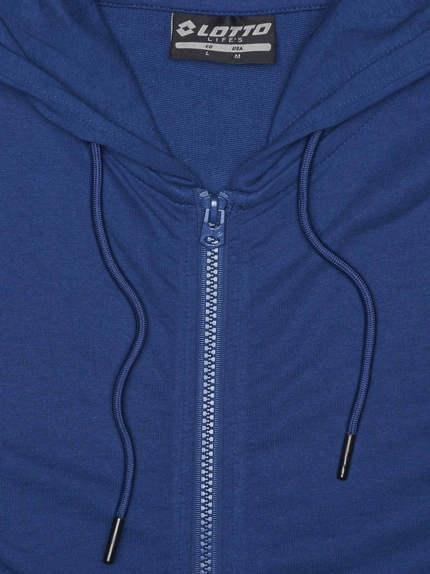 Толстовка Lotto SMART YOU SWEAT FZ HD 220717/1CM S Синій (48133-45) - фото 7