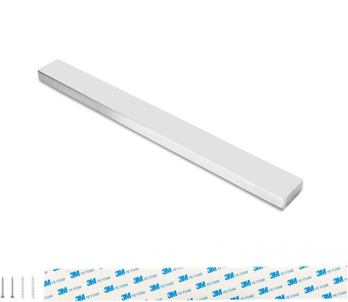 Планка для ножів магнітна Disfact THS-Slim із нержавіючої сталі 60 см Сріблястий (3020) - фото 1