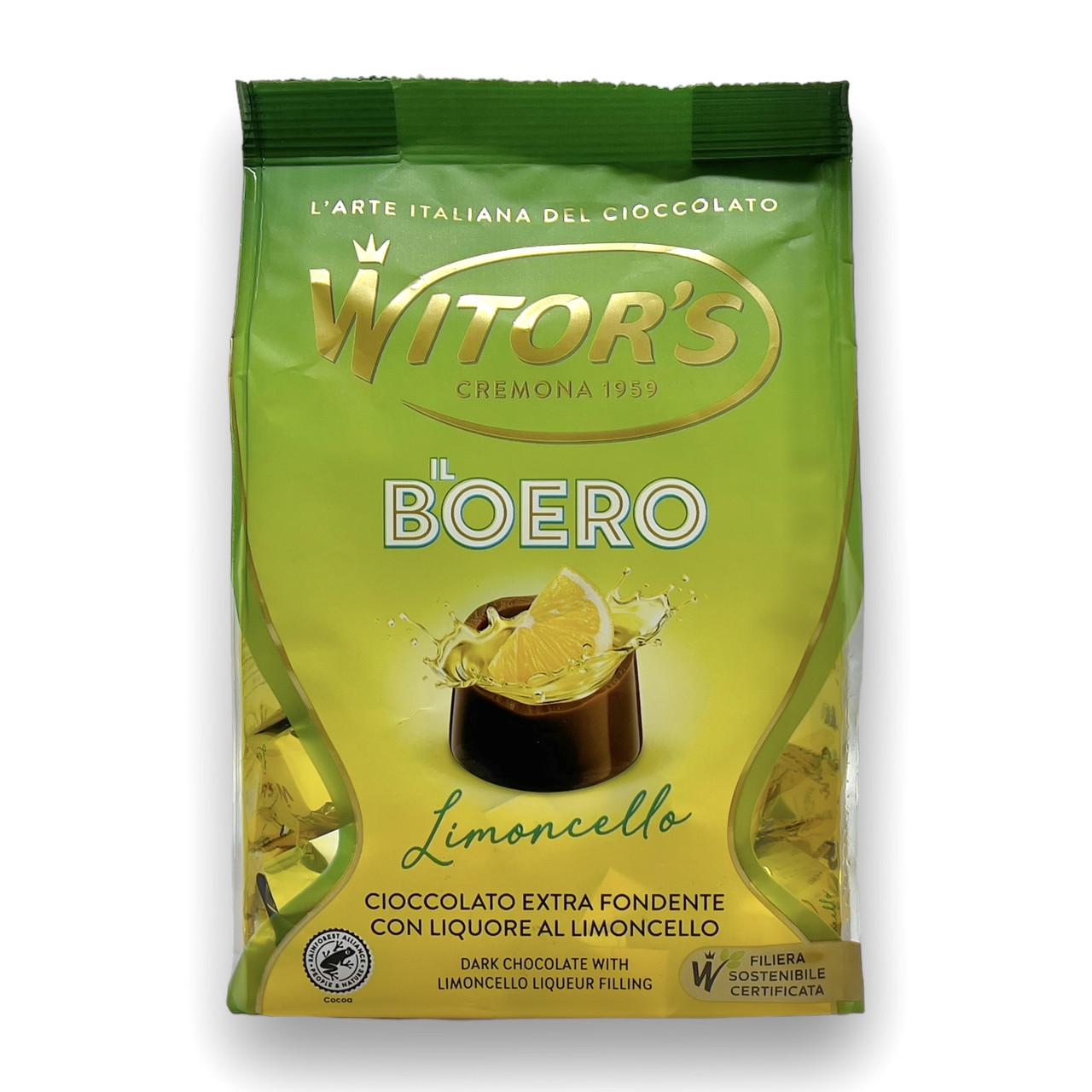 Цукерки шоколадні праліне WITORS il boero limoncello 250 г (2013751927)