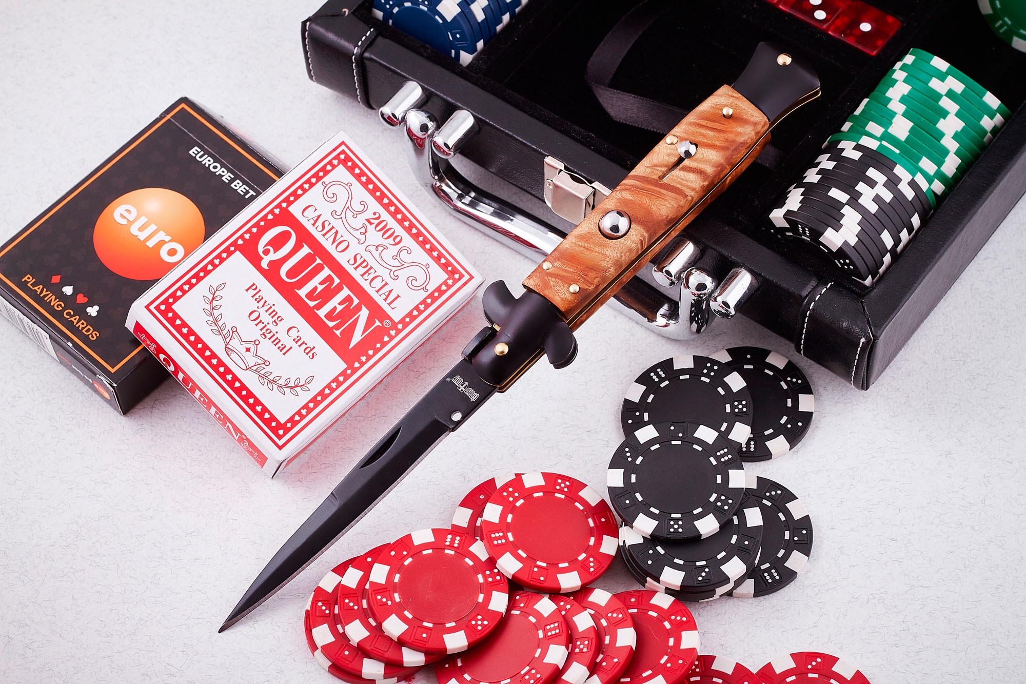 Ніж мисливський викидний Grand Way 170201-20 стилет - фото 1 Ніж мисливський викидний Grand Way 170201-20 стилет - фото 1