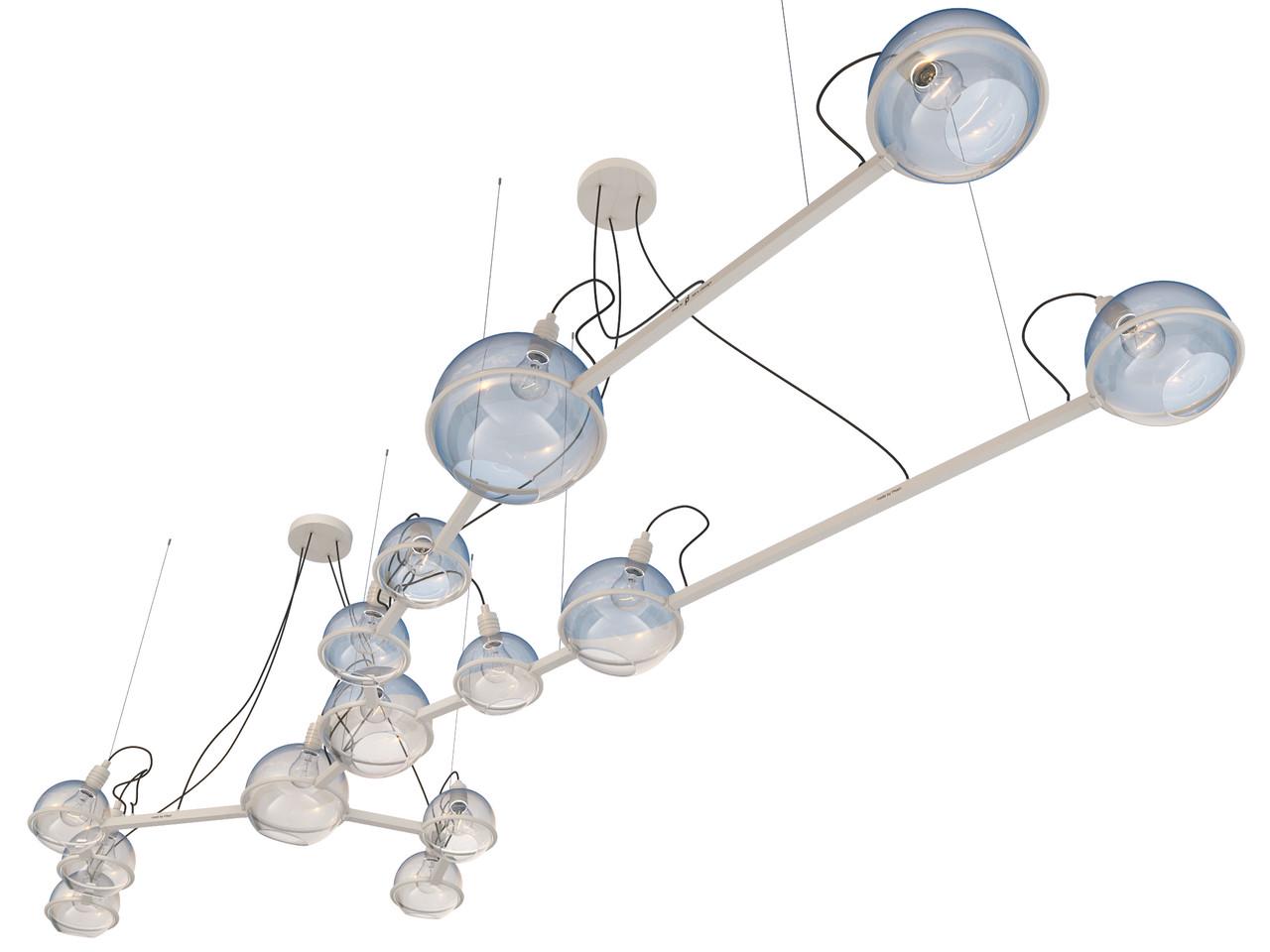 Люстра Pikart Lights Taurus Созвездие Тельца 20894 Серебряный (1692307793)