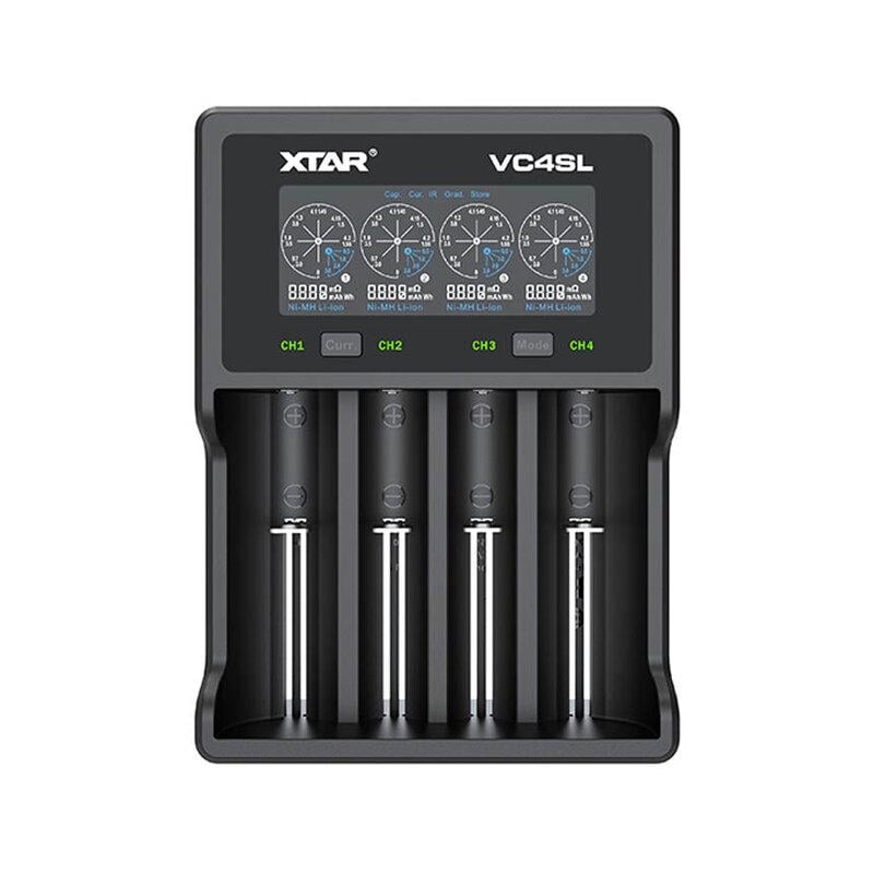 Зарядний пристрій Xtar VC4SL Ni-Cd/Ni-Mh/Li-Ion USB-C QC3.0 LCD дисплей (25994166)