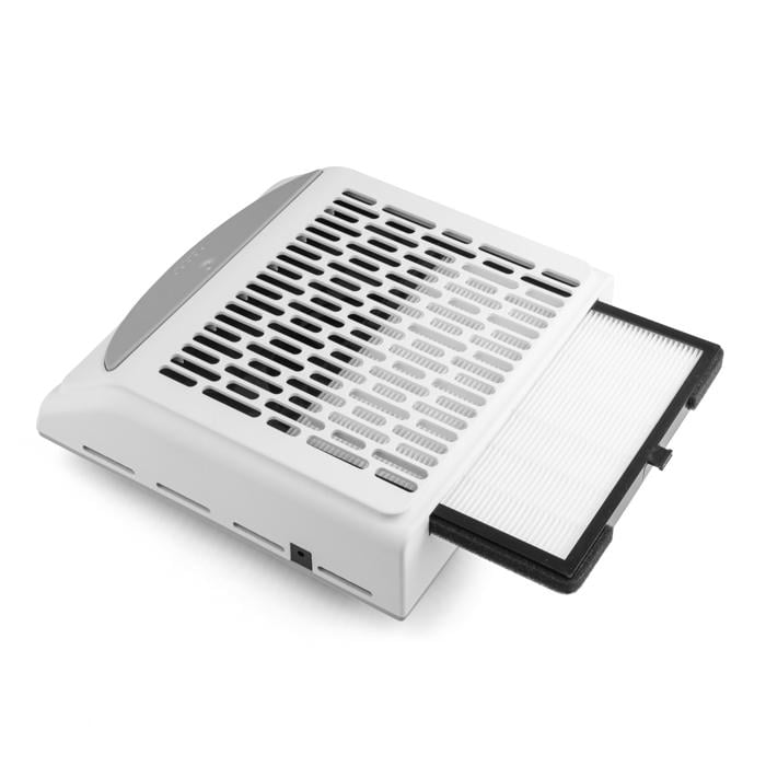 Витяжка для манікюру BUCOS Cyclone V2 НЕРА-фільтром 100 W White - фото 3