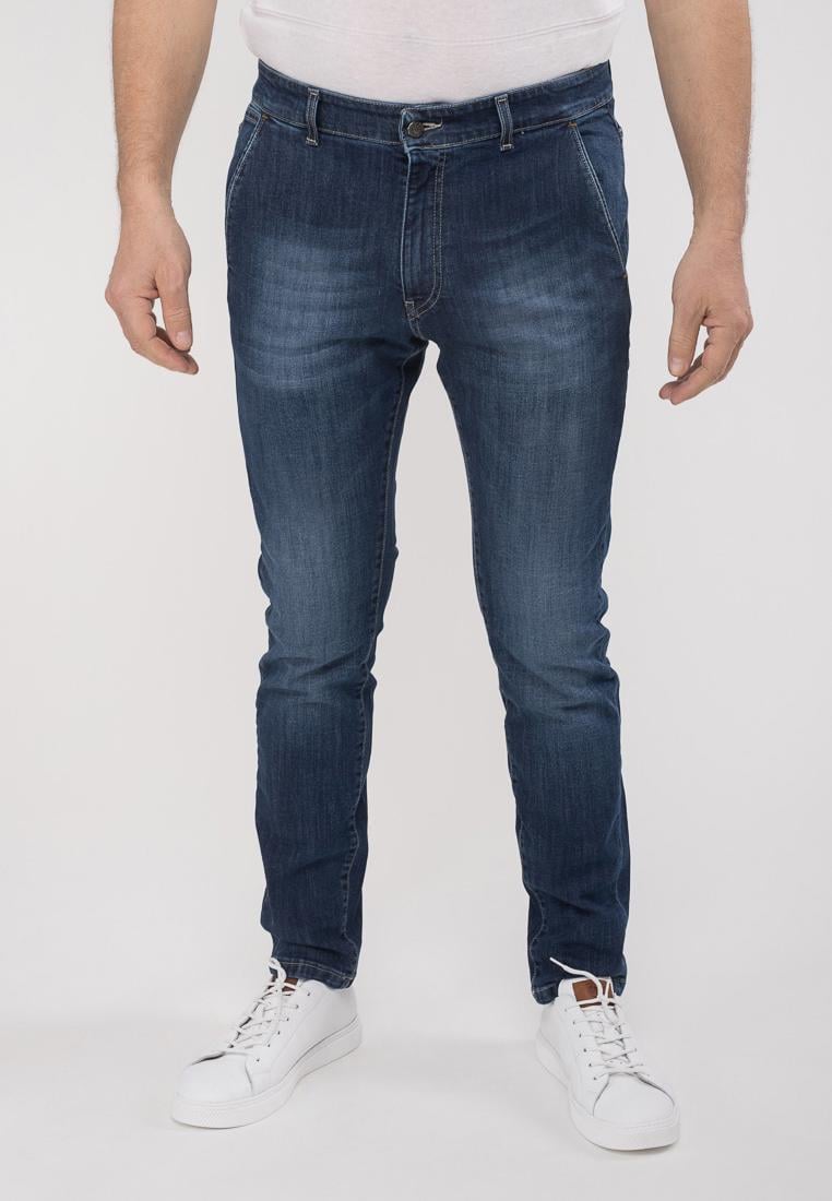 Джинсы мужские Luca Bertelli Freddy 2700P р. 50 Темно-синий (12571)