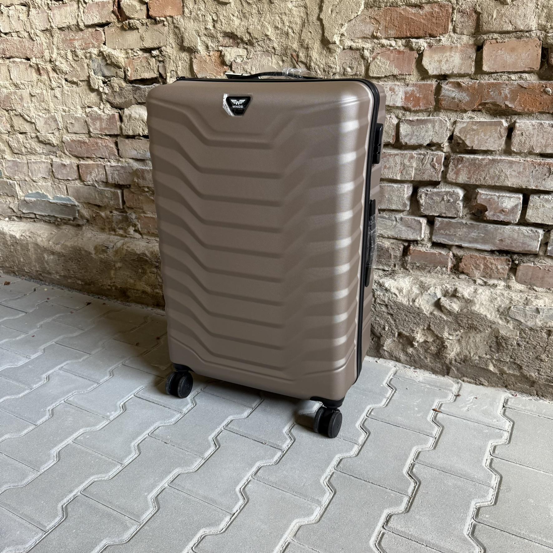 Чемодан Wings PEA01 дорожный L Шампань (26557311) - фото 4 Чемодан Wings PEA01 дорожный L Шампань (26557311) - фото 4