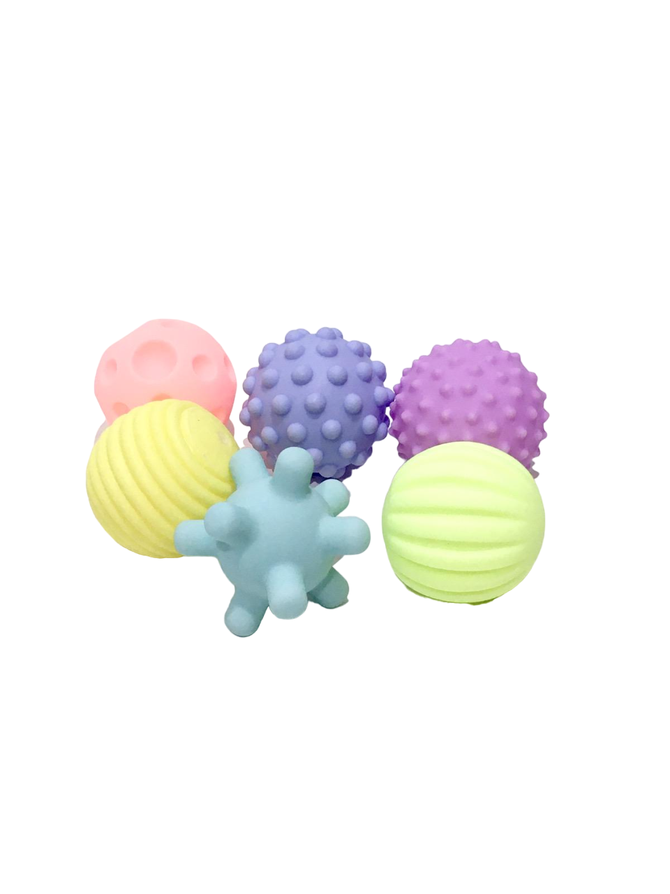 Тактильные мячики Bambi 6 шт. в наборе (916-144)