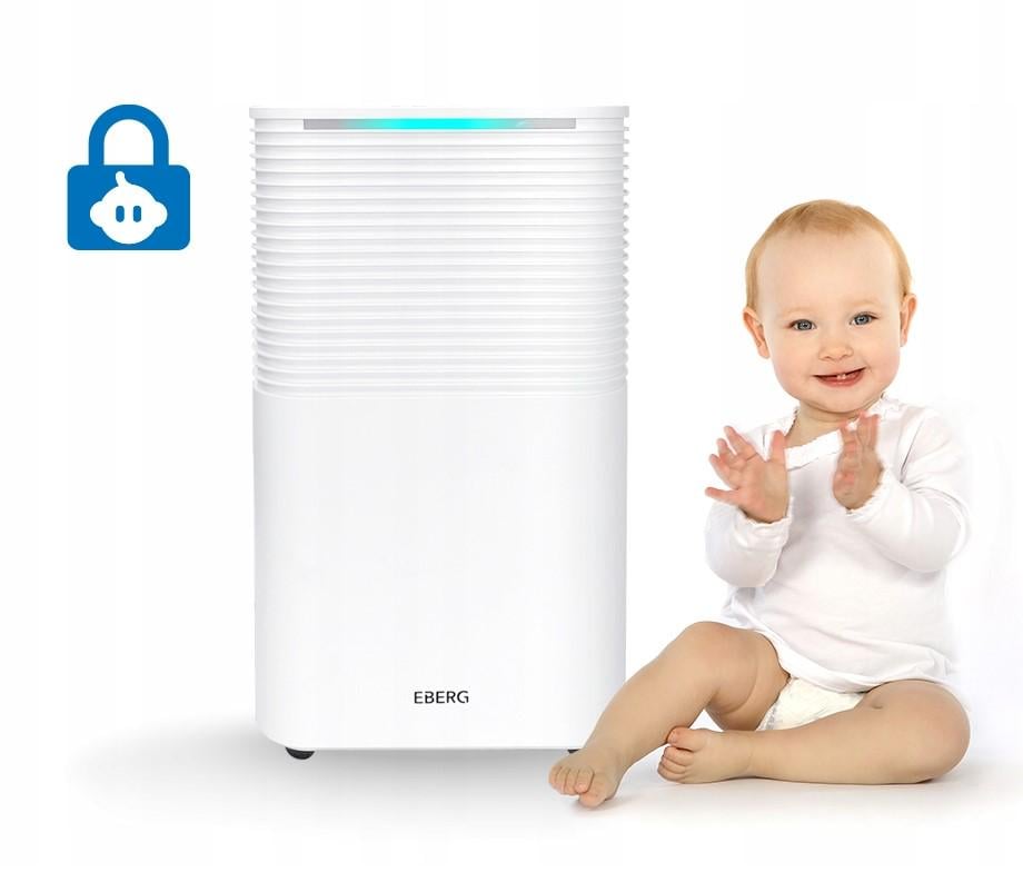 Осушитель воздуха EBERG RICO 12л/24 г/WiFi /таймер/гигростат - фото 6 Осушитель воздуха EBERG RICO 12л/24 г/WiFi /таймер/гигростат - фото 6