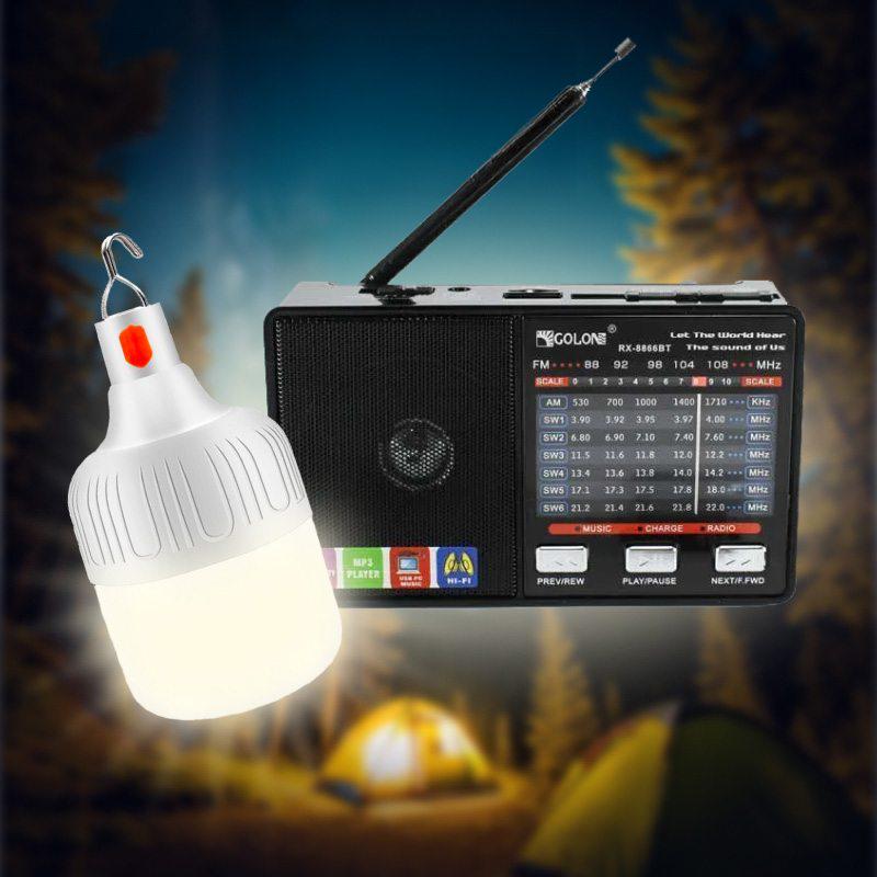 Ліхтар-радіо акумуляторний з MP3/акумуляторна лампа на гачку - фото 9 Ліхтар-радіо акумуляторний з MP3/акумуляторна лампа на гачку - фото 9