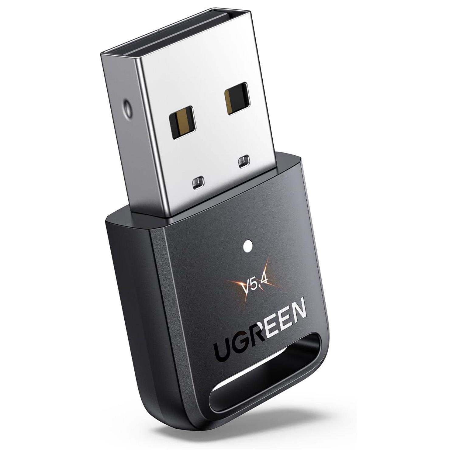 Адаптер Bluetooth USB UGREEN CM748 5.4/20 м Черный (35058)