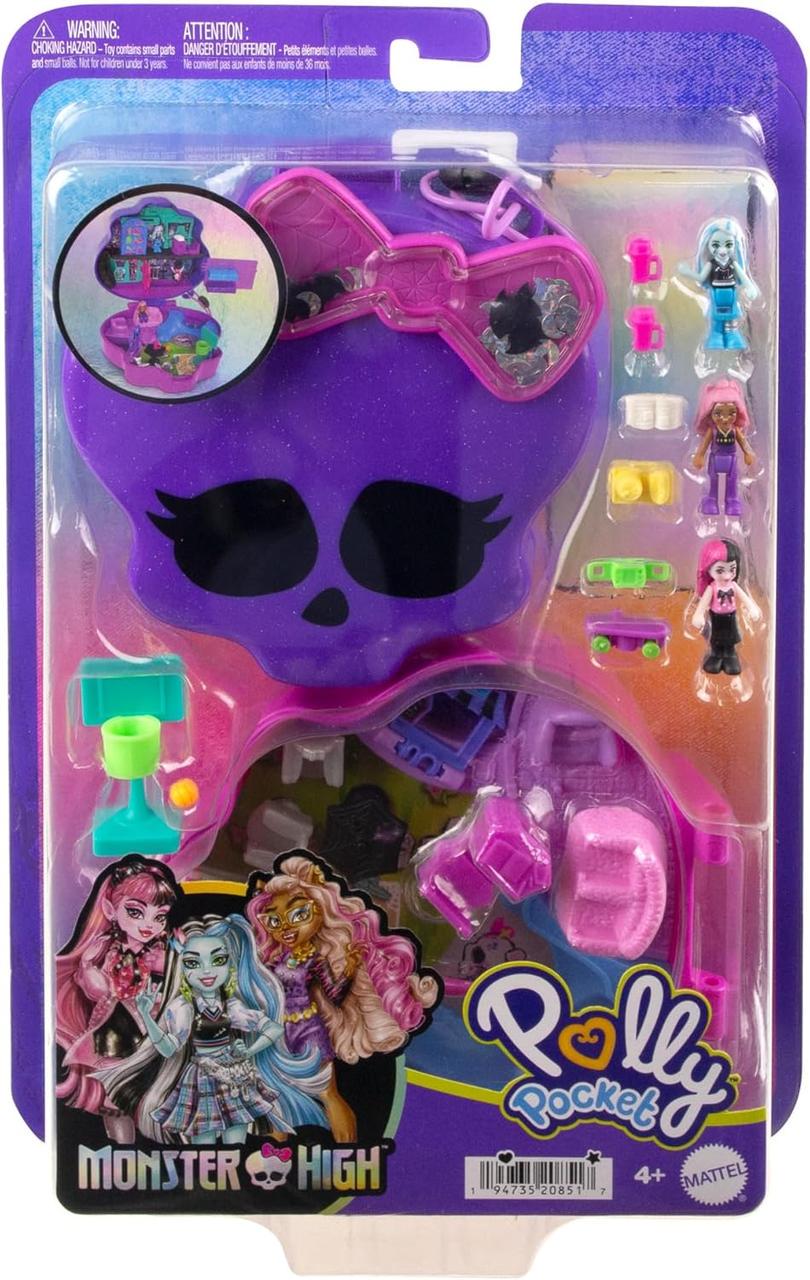 Игровой набор Monster High Mattel Polly Pocket (2424916687) - фото 2 Игровой набор Monster High Mattel Polly Pocket (2424916687) - фото 2