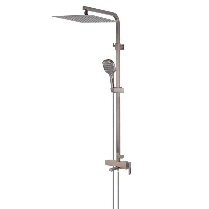 Душевая колонна KOER KB-56009-07 со смесителем Графит (KR5988)