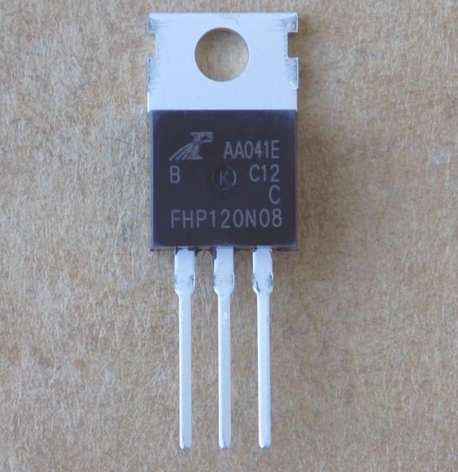 Транзистор FEIHAN FHP120N08 80V/120A/TO220 для CS120N08 (24365)