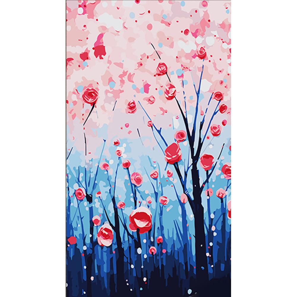 Картина по номерам Strateg Лес осенью 50х25 см (WW151)