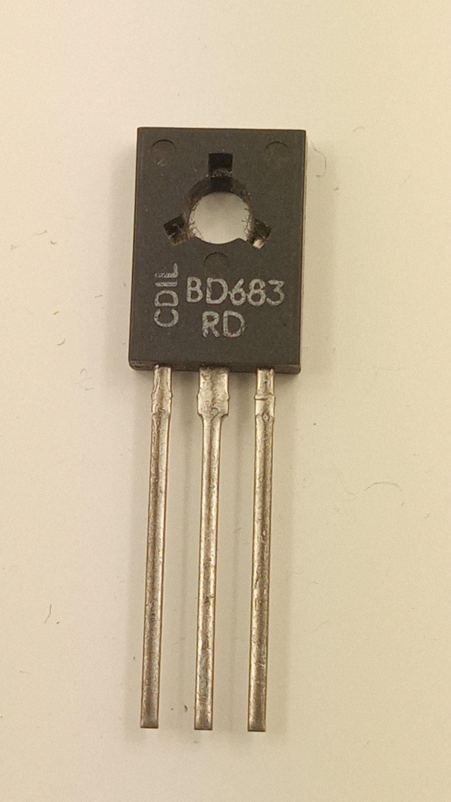 Транзистор BD683 Si-N-Darl+Di 140V 4A 40W 2SD1692 (06443)