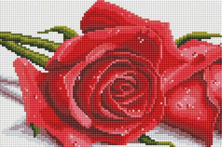 Алмазная мозаика ColorArt Розы 20х30 см (DT703) Алмазная мозаика ColorArt Розы 20х30 см (DT703)