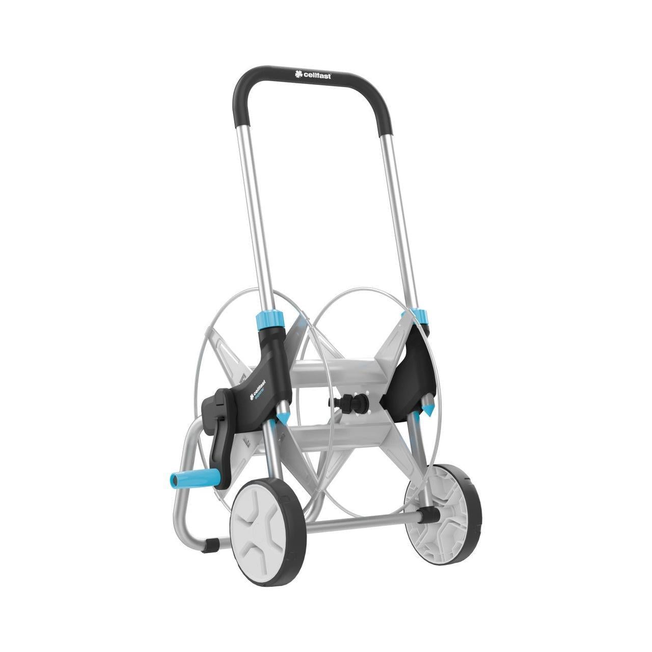 Тележка для шланга металлическая Cellfast EXPLORER TSV 50 м 1/2" прочная/износостойкая/для ежедневного полива