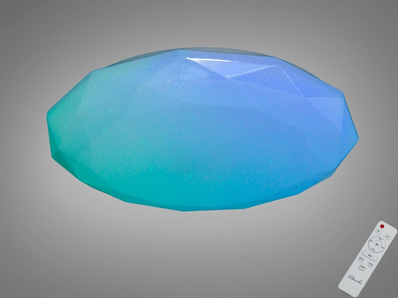 Смарт-люстра светодиодная RGB 80В 15 м2 Белый (2989250477)