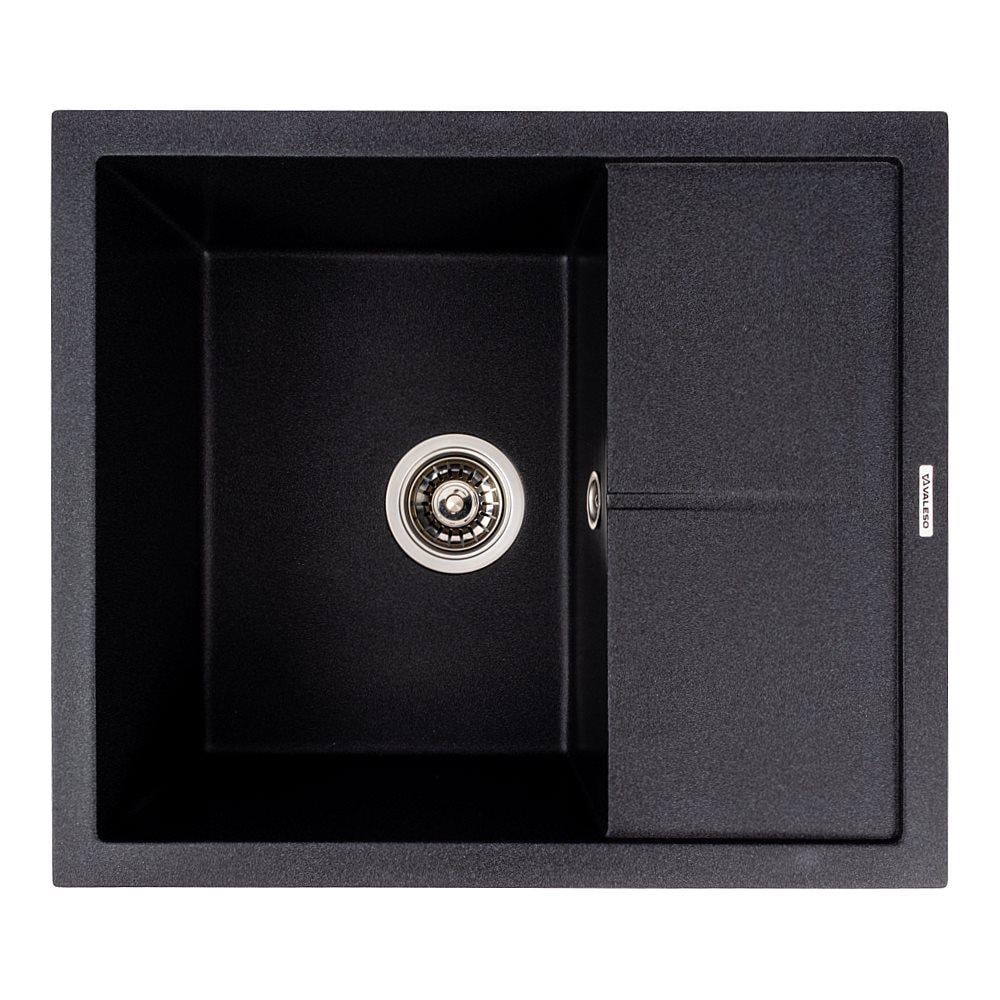 Мойка кухонная Valeso гранитная 5850 REYNA карбон