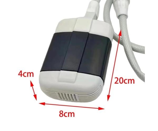 Душ производный переносной с аккумулятором и зарядкой UKC W29 10V USB Белый - фото 3 Душ производный переносной с аккумулятором и зарядкой UKC W29 10V USB Белый - фото 3