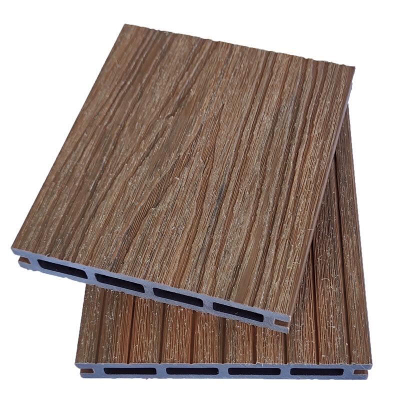 Терасна дошка двостороння Pro Deck Екстра 3D co-extrusion 2900х140х23 мм Античний Дуб