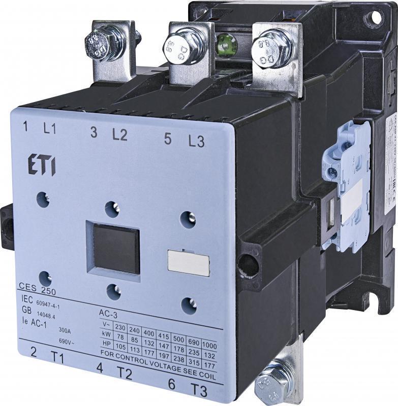 Контактор-пускач ETI CES 250.22 250А 230 В 2NO 2NC (4646571)