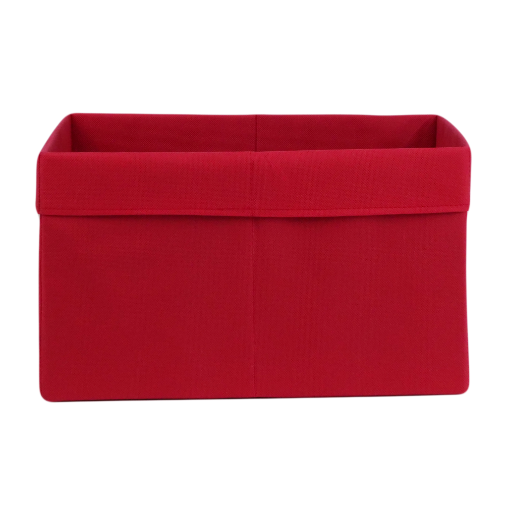 Корзин для игрушек с отворотом 25х35х20см Спанбонд (SH-3519-OFRBOSP-UA-01(1) Красный Корзин для игрушек с отворотом 25х35х20см Спанбонд (SH-3519-OFRBOSP-UA-01(1) Красный