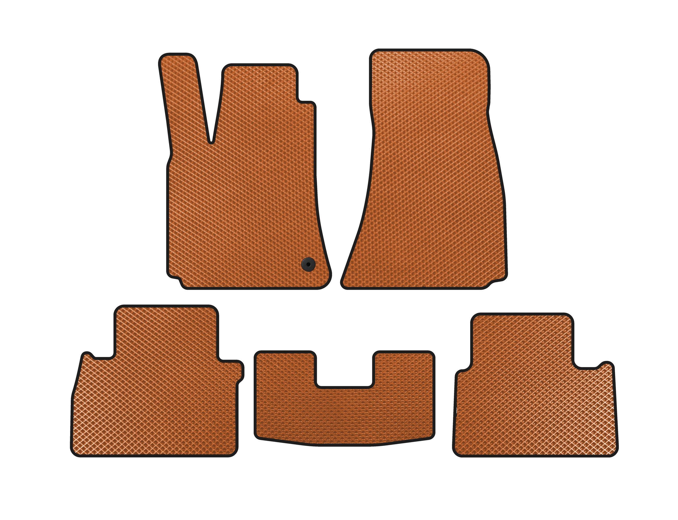 Коврики Digital Designs SD EVA для Chrysler C300 2004-2011 гг. этилвинилацетат Оранжевый (144453)