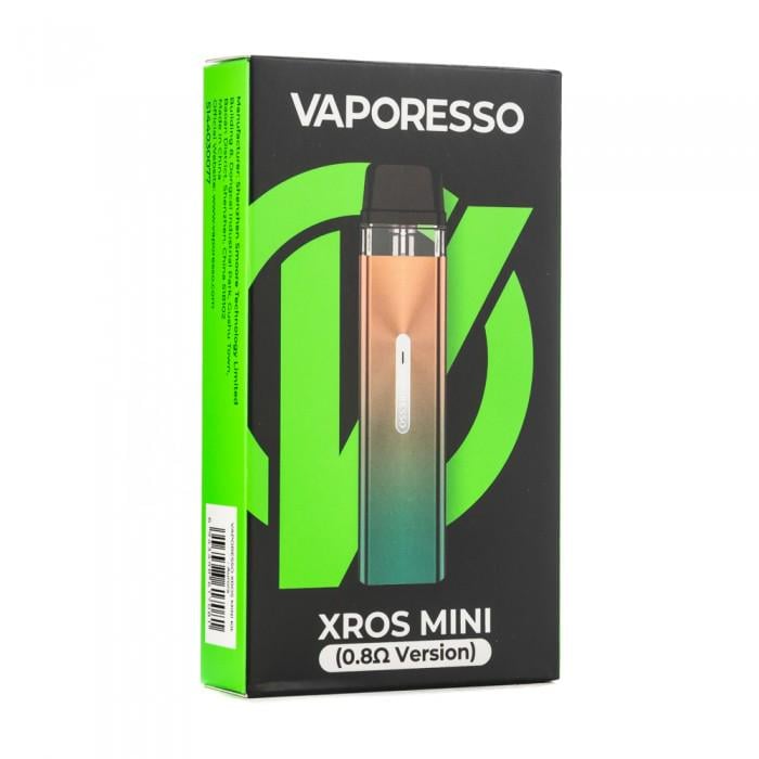 Электронная сигарета Vaporesso Xros mini Aurora без жидкости Бронзовый/Зеленый (18335683)