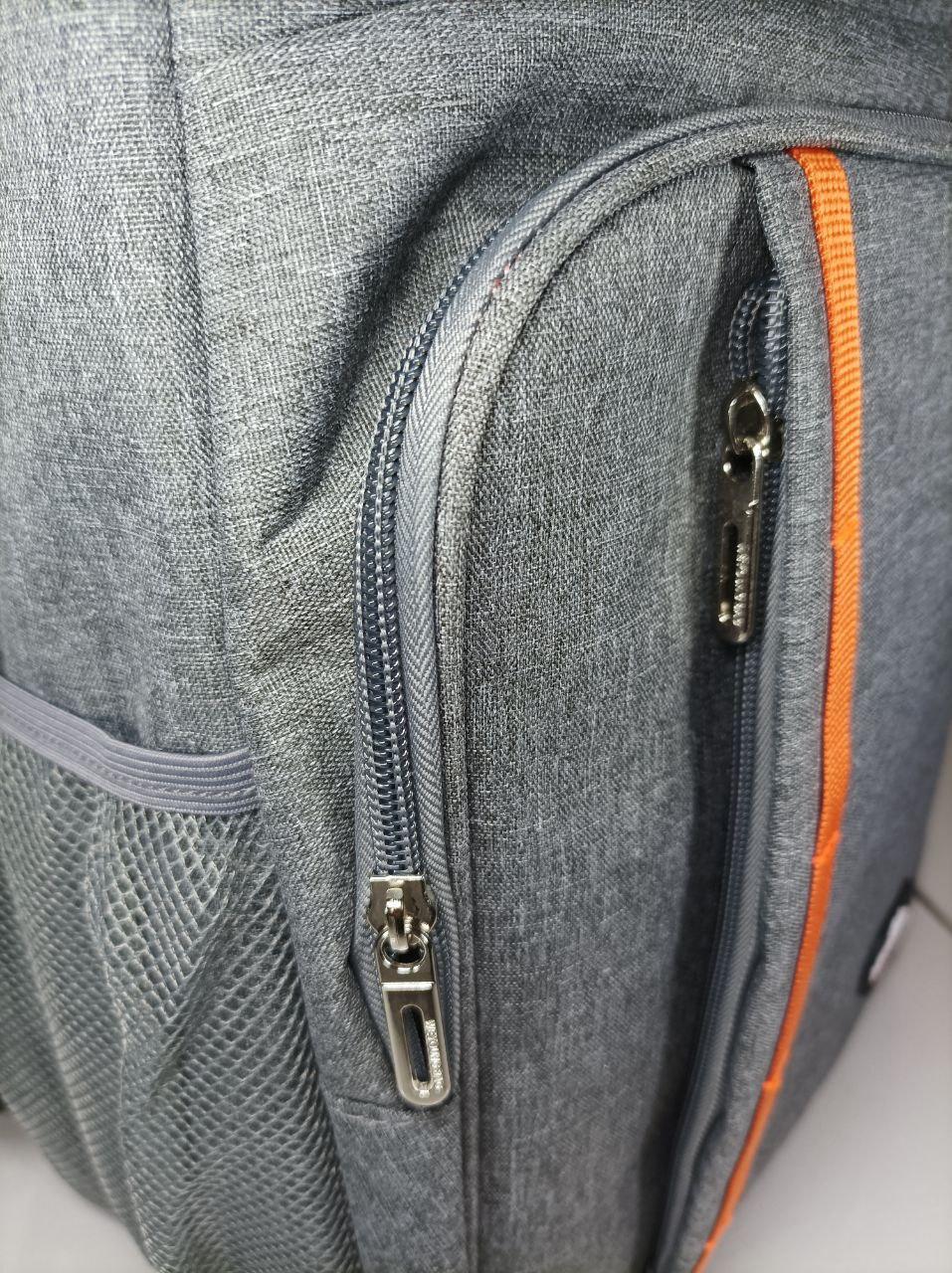 Термо рюкзак сумка-холодильник 18 Л, серый - фото 6 Термо рюкзак сумка-холодильник 18 Л, серый - фото 6