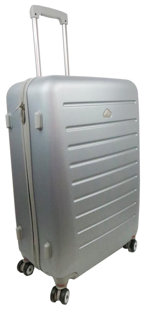 Чемодан средний пластиковый Enrico Benetti Lexxington Eb59200 998-60 65 л Серебристый