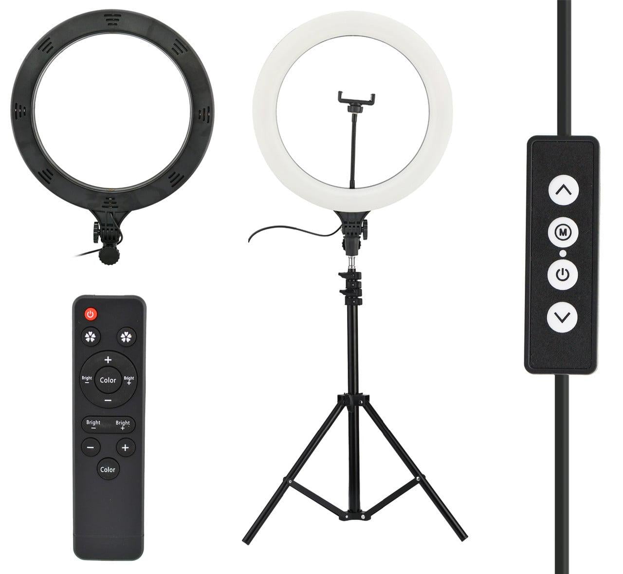 Кольцевая LED лампа Ring Light A390 39 см с штативом и держателем для телефона Ring Light (A390)
