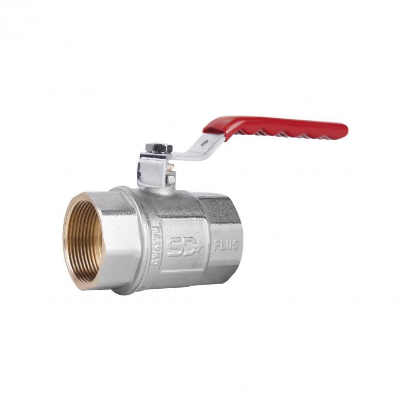 Кран шаровой SD Plus SD600NW40PN40 1" 1/2 ВР для воды (SD00021330)