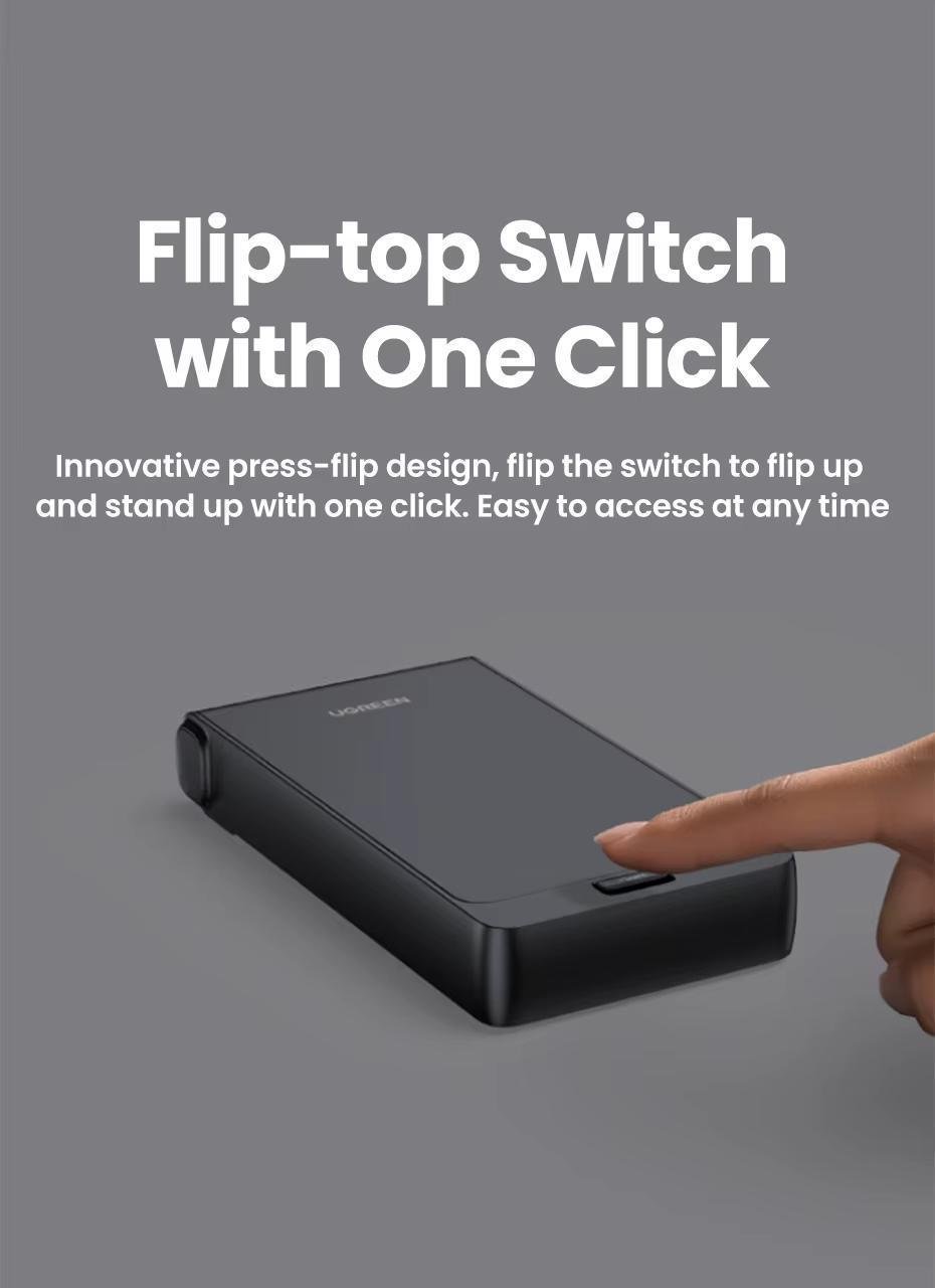 Набор прецизионных отверток UGREEN 38-в-1 бит из стали S2 магнитный с удлинителем Черный (15354) - фото 3