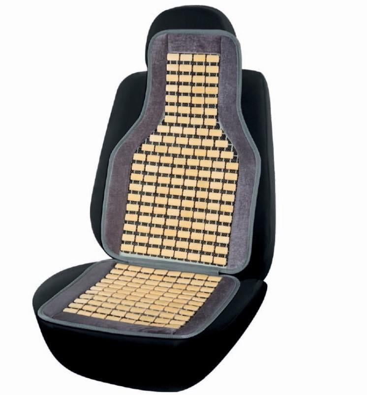 Накидка-масажер з бамбуку Elegant EL 100 651 45х108 см Сірий (1193002284)