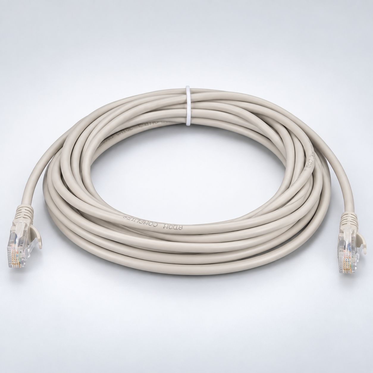 Патч-корд мережевий Ritar PCR-CCA/5G UTP Cat.5e RJ-45 5 м Сірий (38311489)