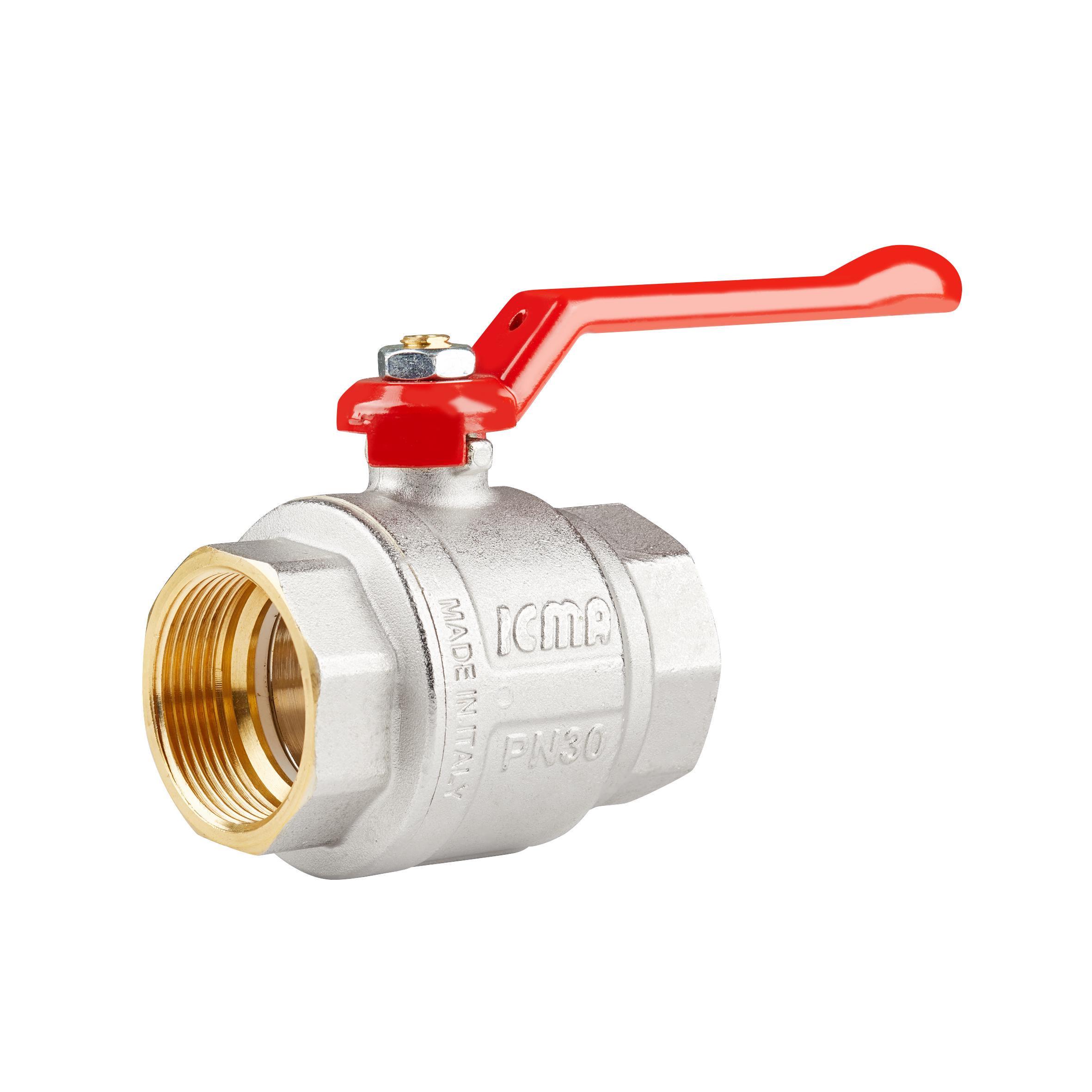 Кран шаровой Icma 1"1/2 прямой №350 (15534) Кран шаровой Icma 1"1/2 прямой №350 (15534)
