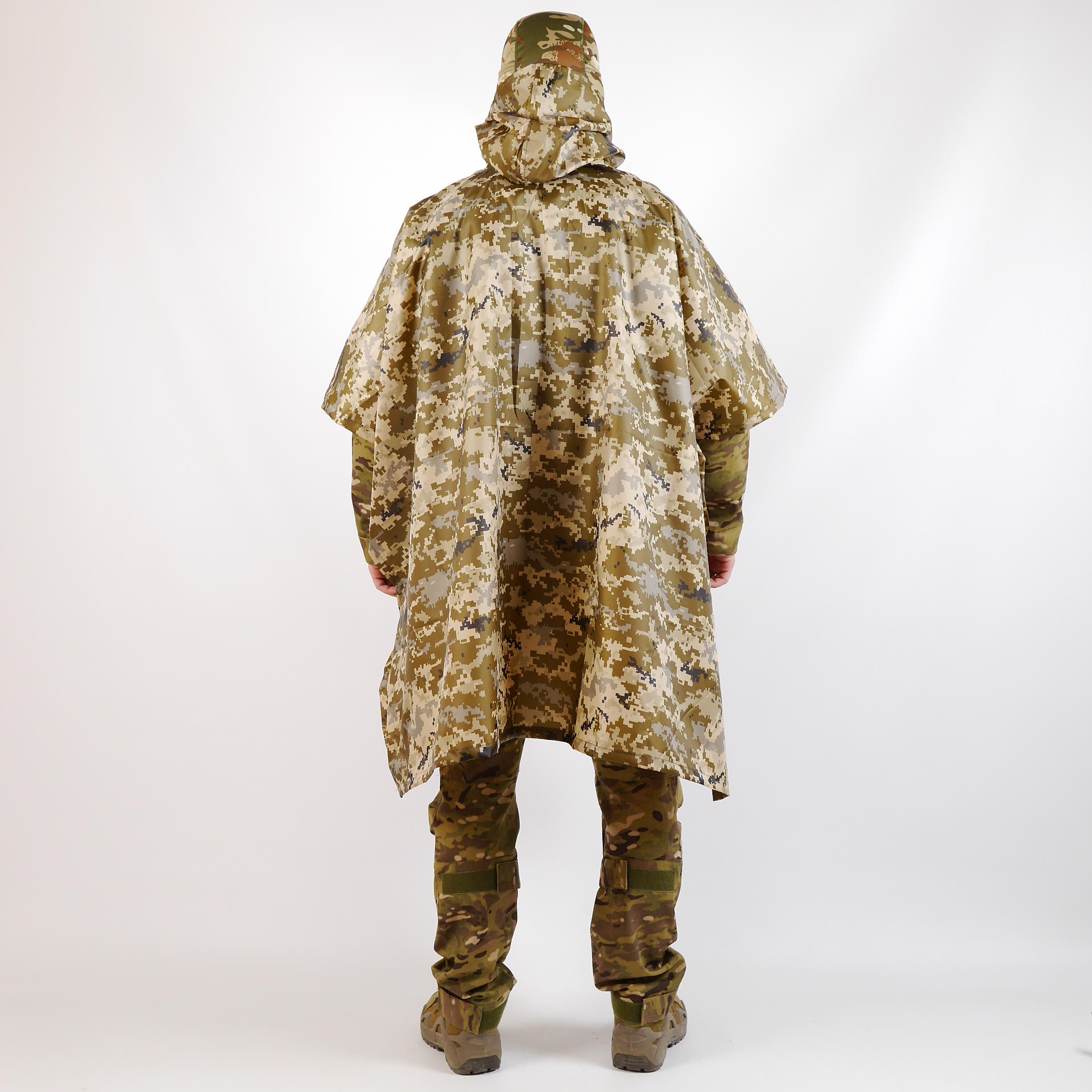 Пончо-дождевик Kiborg Пиксель (1134-OS) - фото 8