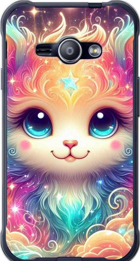 Чехол на Samsung Galaxy J1 Ace J110H Сказочный котенок (5813t-215-42517)