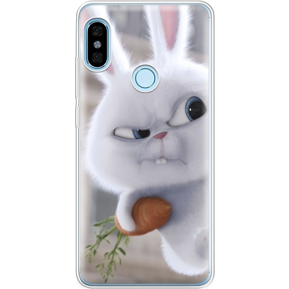 Чехол BoxFace Xiaomi Redmi Note 5 / Note 5 Pro Rabbit Snowball Прозрачный силикон (32971-up1116-32971)