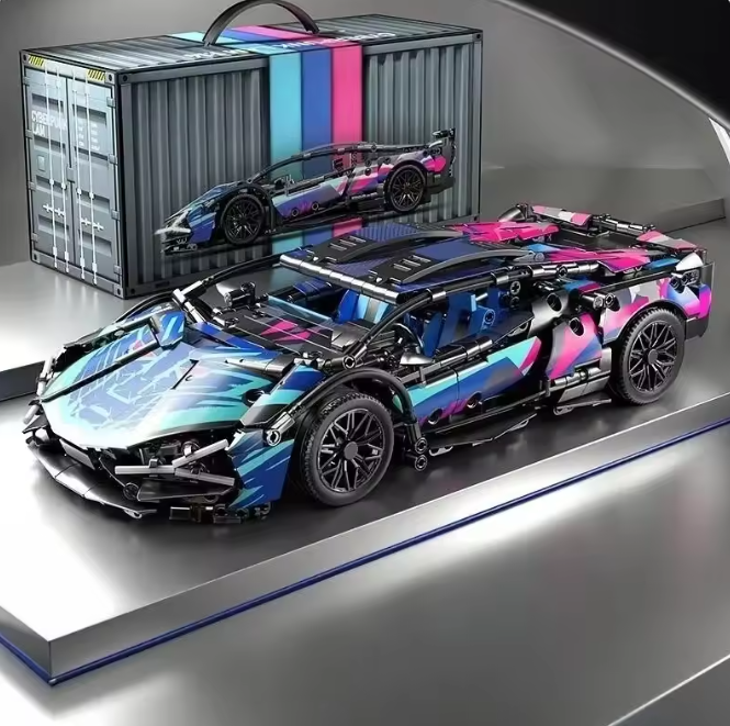 Конструктор Техник Ламборджини суперкар 1314 дет. масштаб 1:14 - фото 10