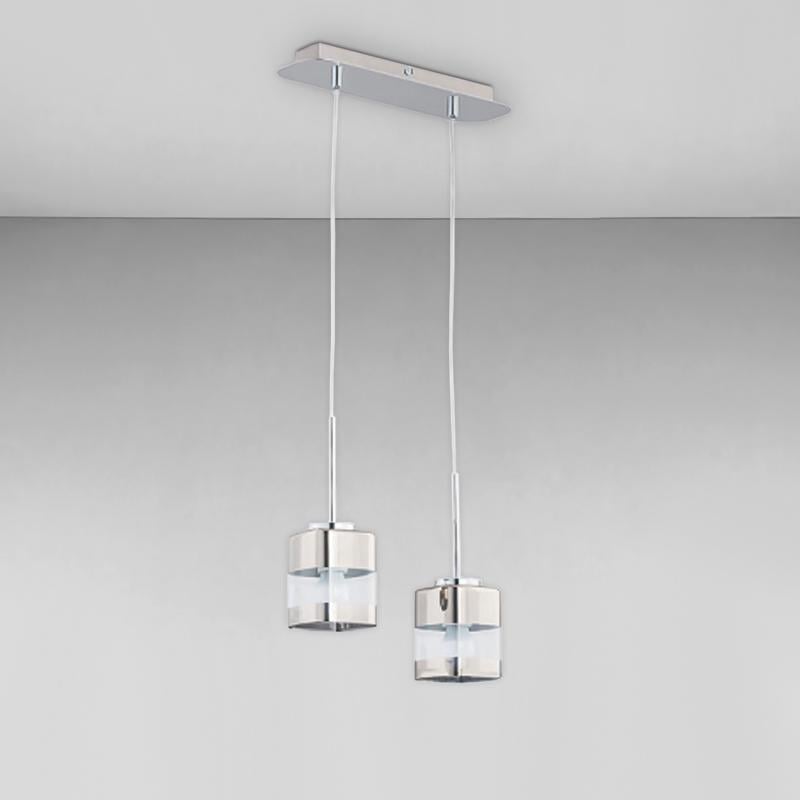 Люстра подвесная Light House S-18117/2 400х100х800 мм Хром