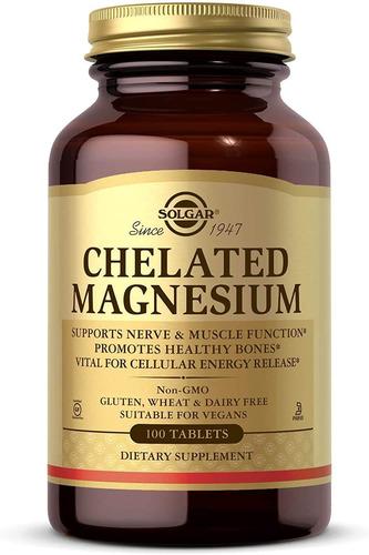 Магний Solgar Chelated Magnesium 100 табл. (SOL-54709)