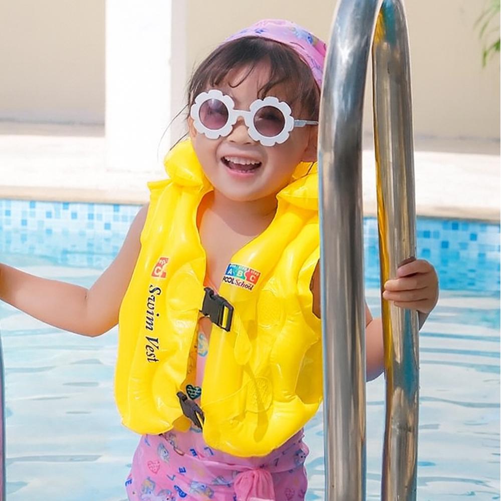 Надувной жилет для плавания для детей Wave 40 см Желтый (52-жов-BT-6525-S)