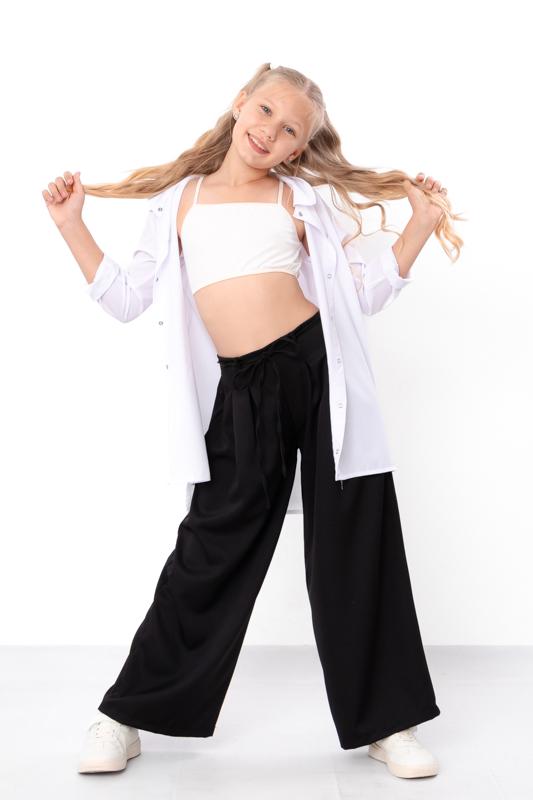 Штани для дівчинки Носи Своє 128 см Чорний (11813) Штани для дівчинки Носи Своє 128 см Чорний (11813)