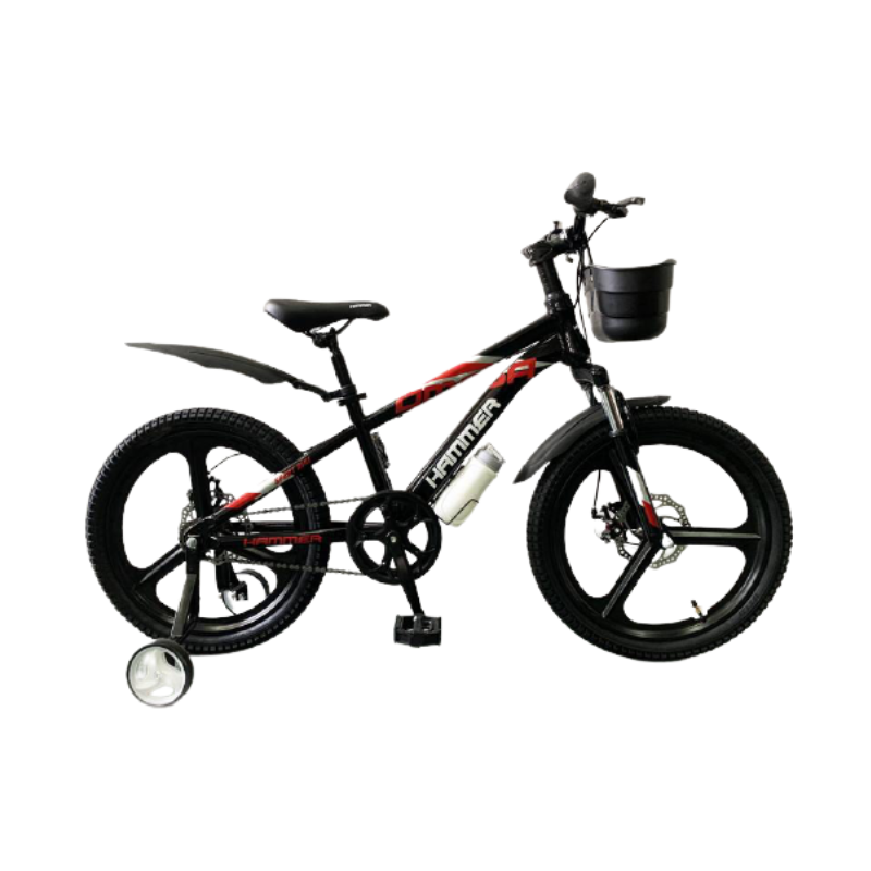 Велосипед Hammer 20 230 2021 Чорно-червоний (8890000332)