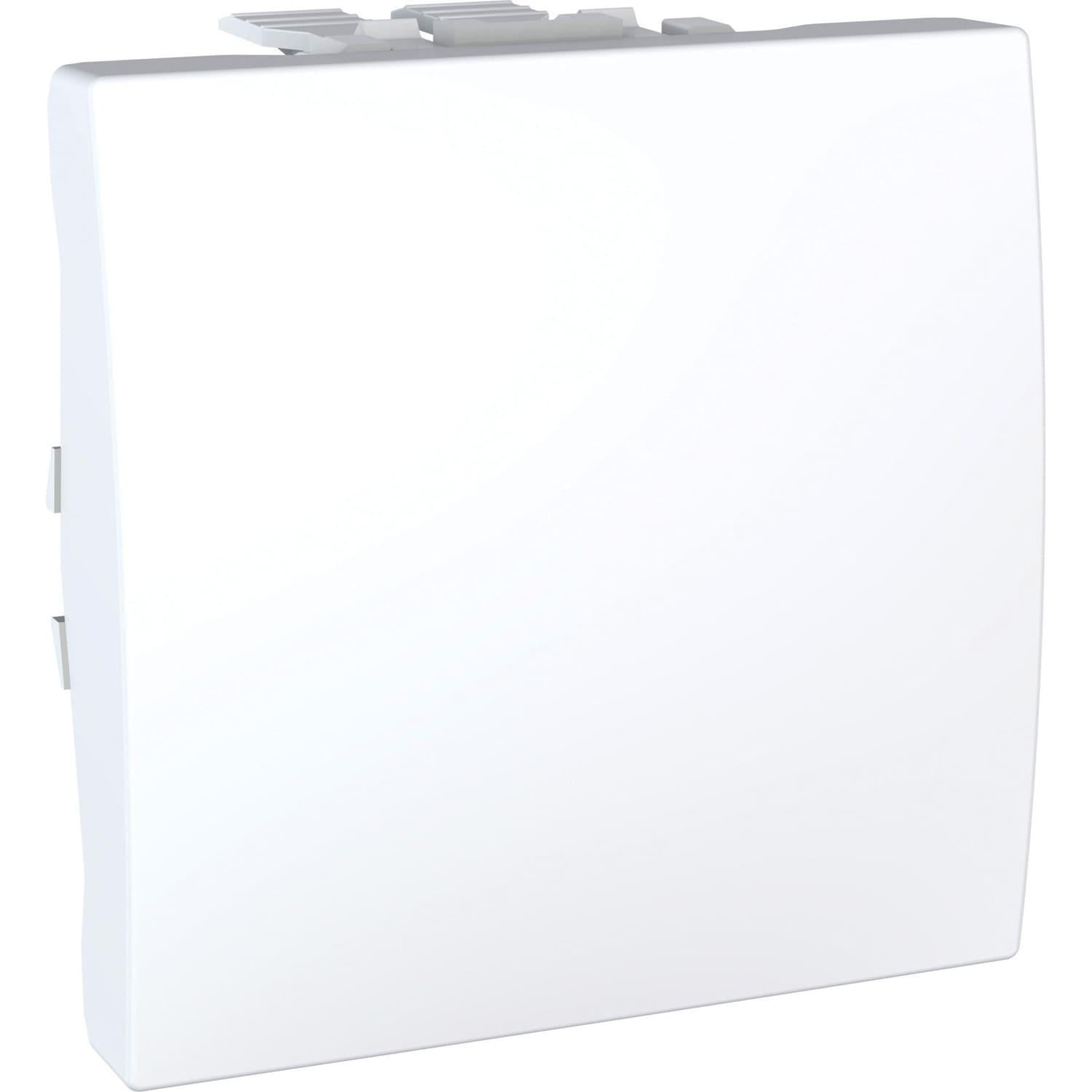 Перемикач перехресний одноклавішний Schneider Electric Unica 2 модулі Білий (MGU3.205.18)