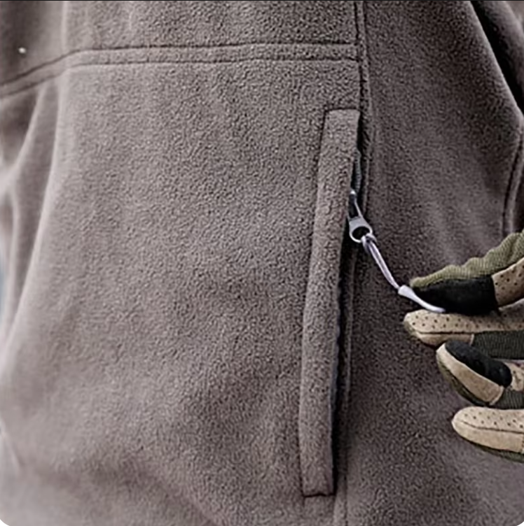 Куртка флісова Solve для активного відпочинку XL Койот (KT6000435) - фото 5 Куртка флісова Solve для активного відпочинку XL Койот (KT6000435) - фото 5