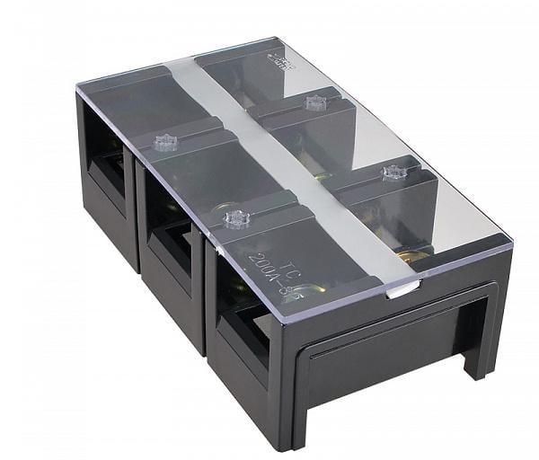 Колодка клеммная в корпусе АСКО-Укрем ТС2003 3P 200A 600V (A0130050033)